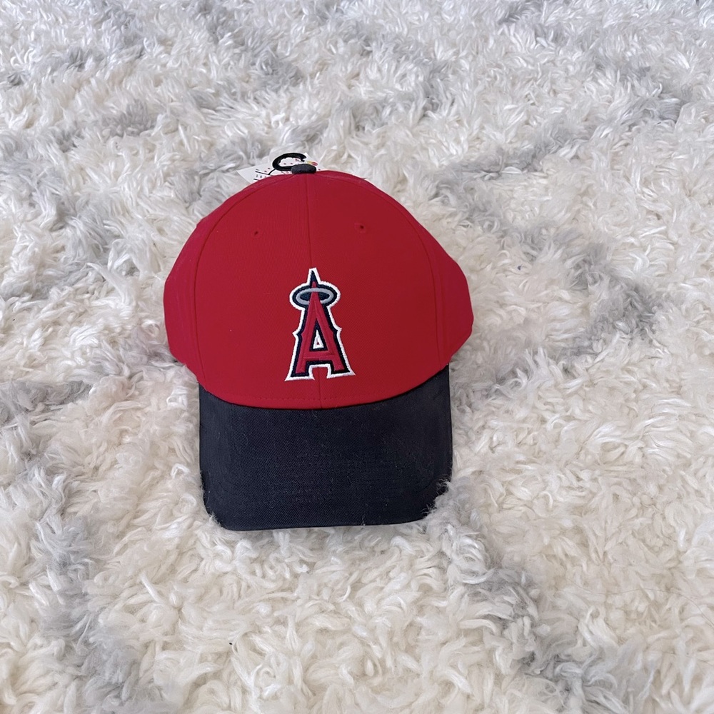 KIDS ADJUSTABLE ANGELS BASEBALL CAP
